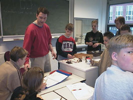 natuur en scheikundelokaal eerste fase